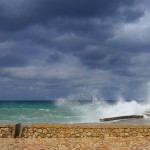 The Angry Ocean, and a Restaurant in the Rainforest