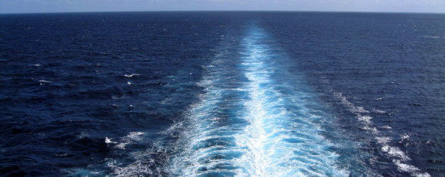 Day at Sea in the Caribbean