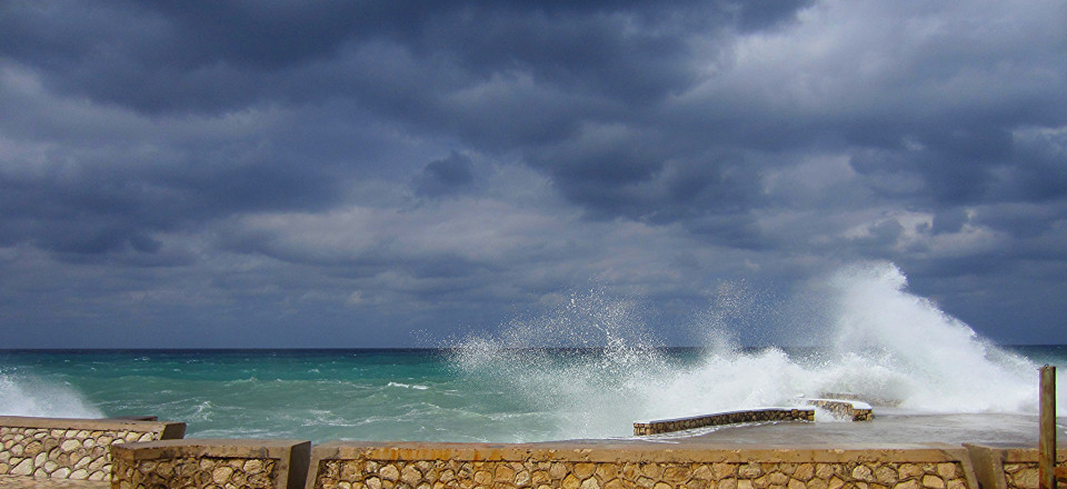 The Angry Ocean, and a Restaurant in the Rainforest
