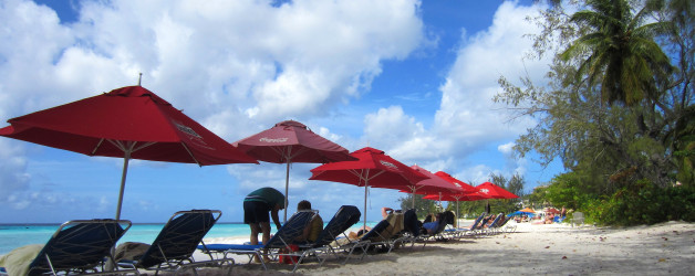 Pon di Beach in Barbados