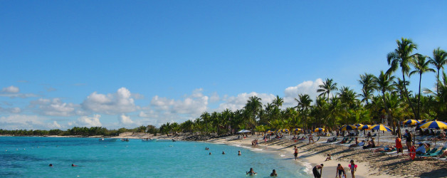Welcome to the Dominican Republic. Beach Chairs are Free.